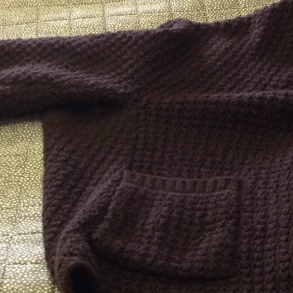 Sweater open front with button - Picture 4 of 5